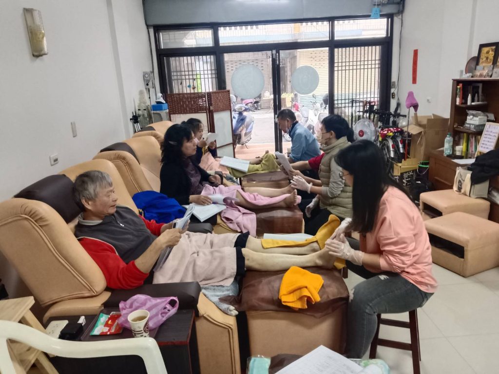 勞工教育-腳底按摩實務操作