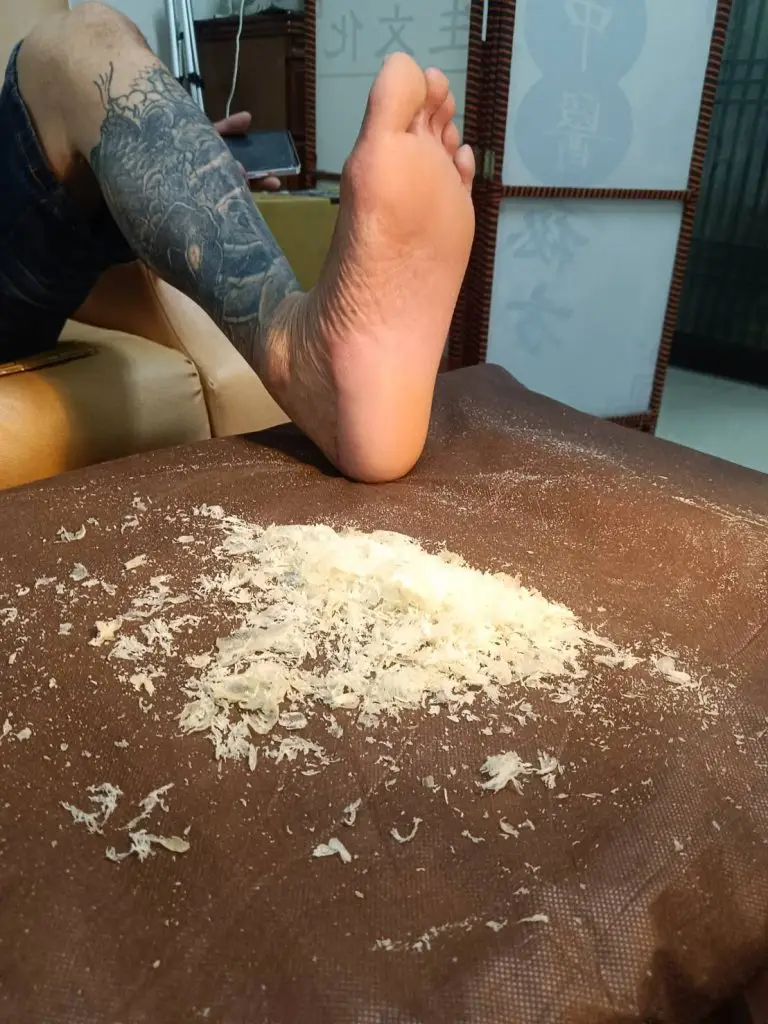 店內修腳皮情況