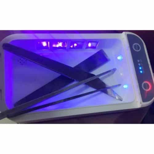 To ensure top-tier hygiene, our pedicure tools are doubly protected with alcohol disinfection and UV sterilization.